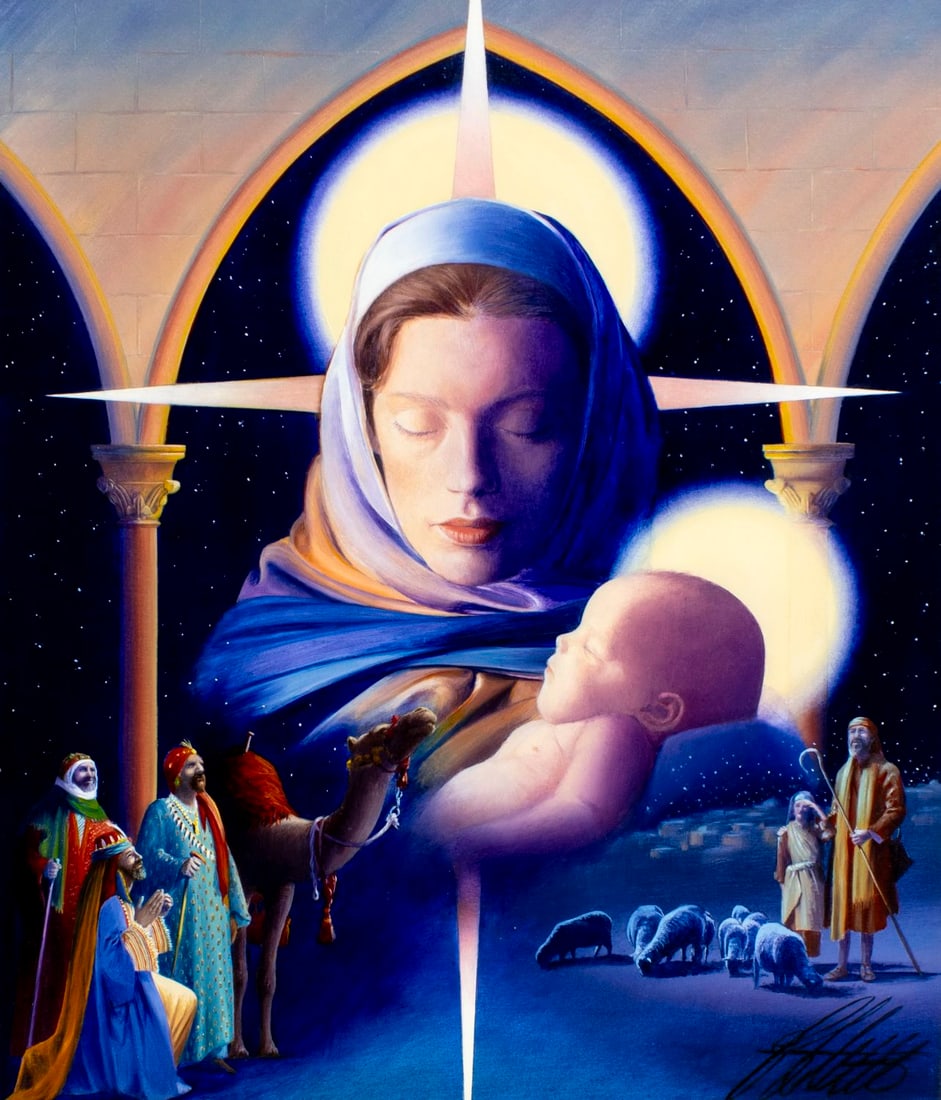 Ed Little (CT,b 1957) oil painting (1 of 13)