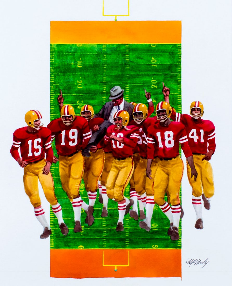 Tom McNeely (Canada,born 1935) watercolor painting (1 of 12)