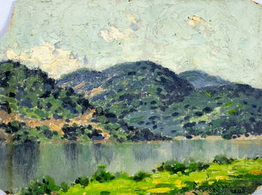 George Drew (NY,MA,1875-1968) oil painting (1 of 12)
