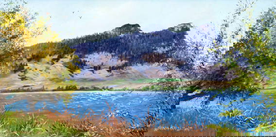 Donna Francis (WA,20C) oil painting (1 of 12)