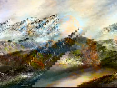 Rudolf Ehrmann (German,1940-?) oil painting (1 of 13)