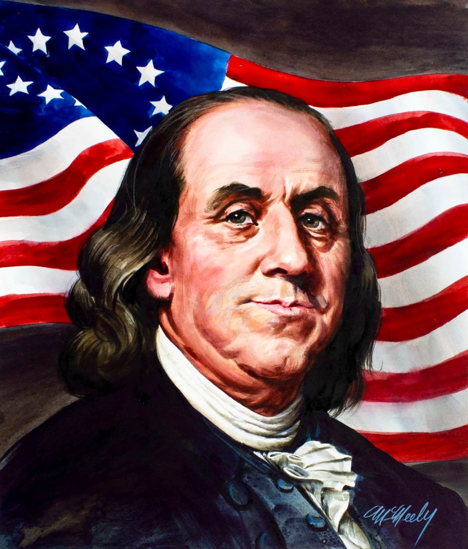 Tom McNeely (Canada,1935-?) watercolor painting (1 of 13)