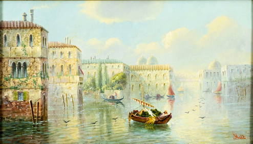 James Salt (UK,1850-1903) oil painting antique (1 of 12)