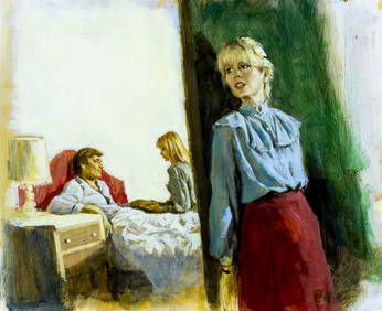 Len Thurston (UK,1932-2011) oil painting (1 of 12)