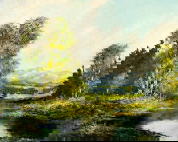 Joseph Fruhmesser (Austria,Germany,1928-1995) oil painting (1 of 14)