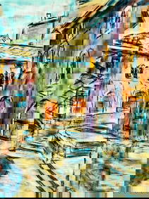 Evelyn Metzger (NY,Brazil,1911-2007) oil painting (1 of 12)