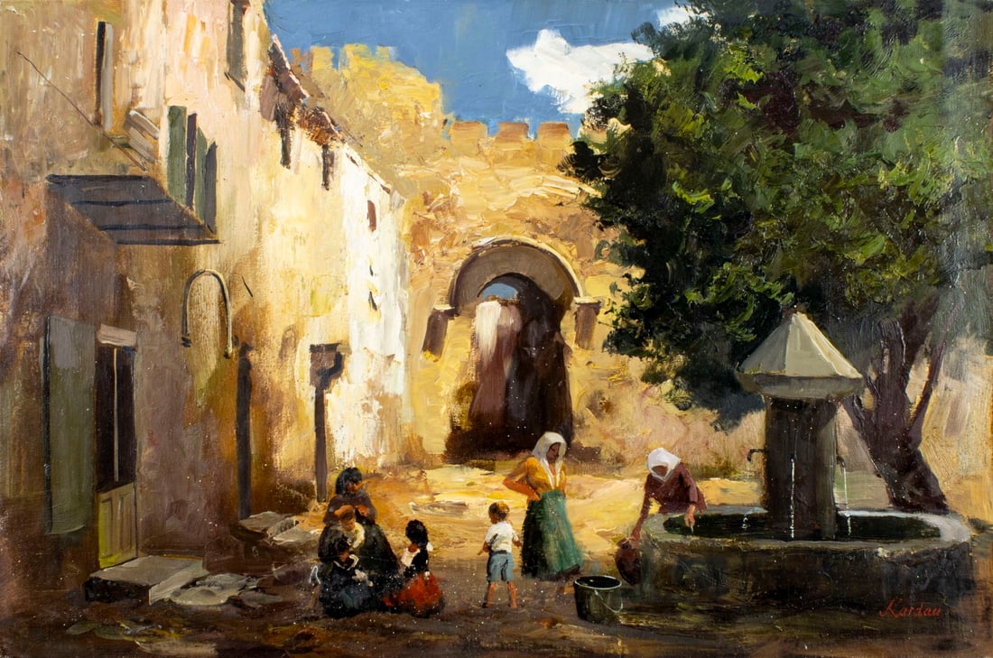 Richard Kardau (Europe,20C) oil painting (1 of 13)