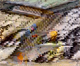 Franco Colella (Italy,US,1900-1981) oil painting (1 of 12)