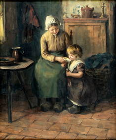 Bernard Pothast (Dutch,Belgian,1882-1966) oil painting (1 of 15)