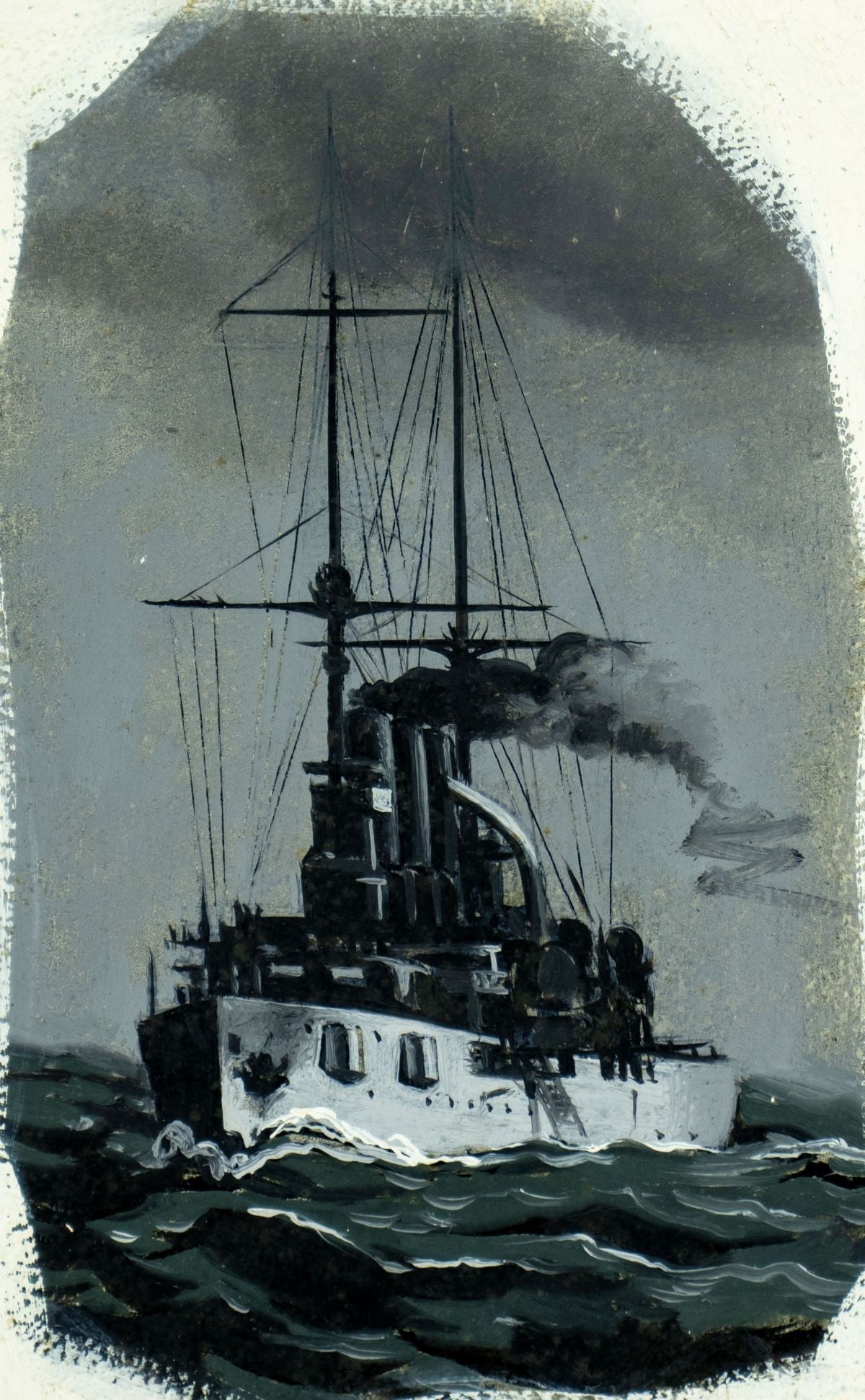 Alton Tobey (CT,1914-2005) oil painting (1 of 12)