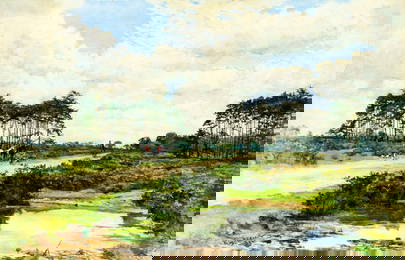 William Grylls Addison (UK,?-1904) watercolor painting antique