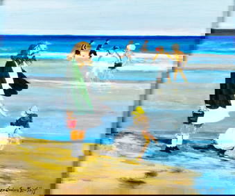 Dimiter Hristoff (Turkey,Bulgaria,1926-?) oil painting (1 of 13)