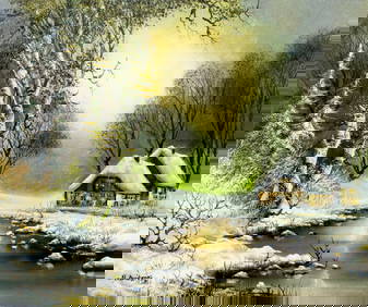 Albert Buikema (Dutch,1949-1994) oil painting (1 of 13)