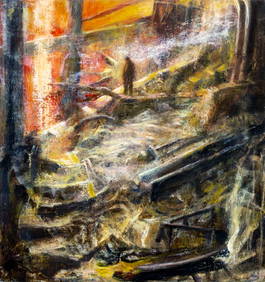 Matthias Duwel (German,b 1957) tempera painting (1 of 12)