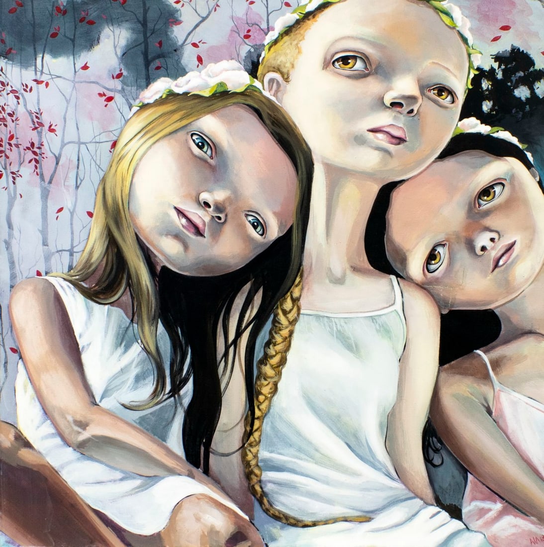 Anne Angelshaug (Norway,20/21C) oil painting (1 of 14)