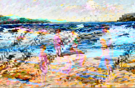 G Marcel (US,20C) oil painting (1 of 13)