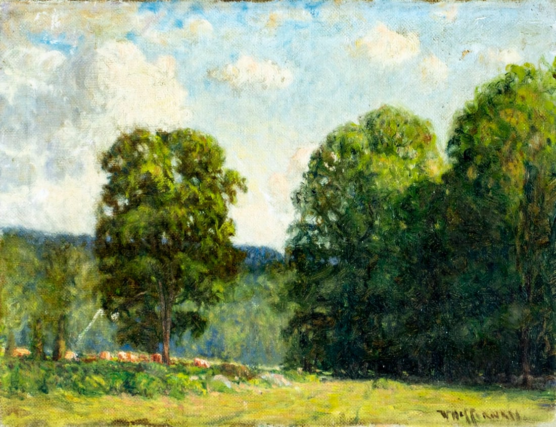 Bill Heffernan (ME,MA,1915-2006) oil painting (1 of 12)