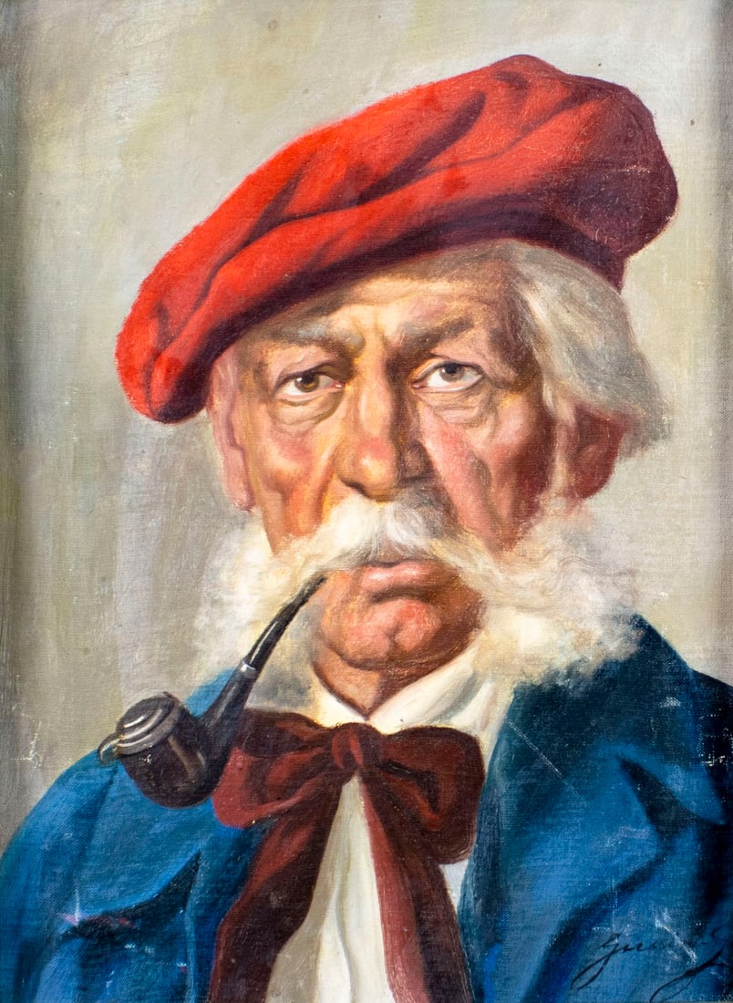 Jeno Gussich (Hungary,1905-?) oil painting (1 of 11)