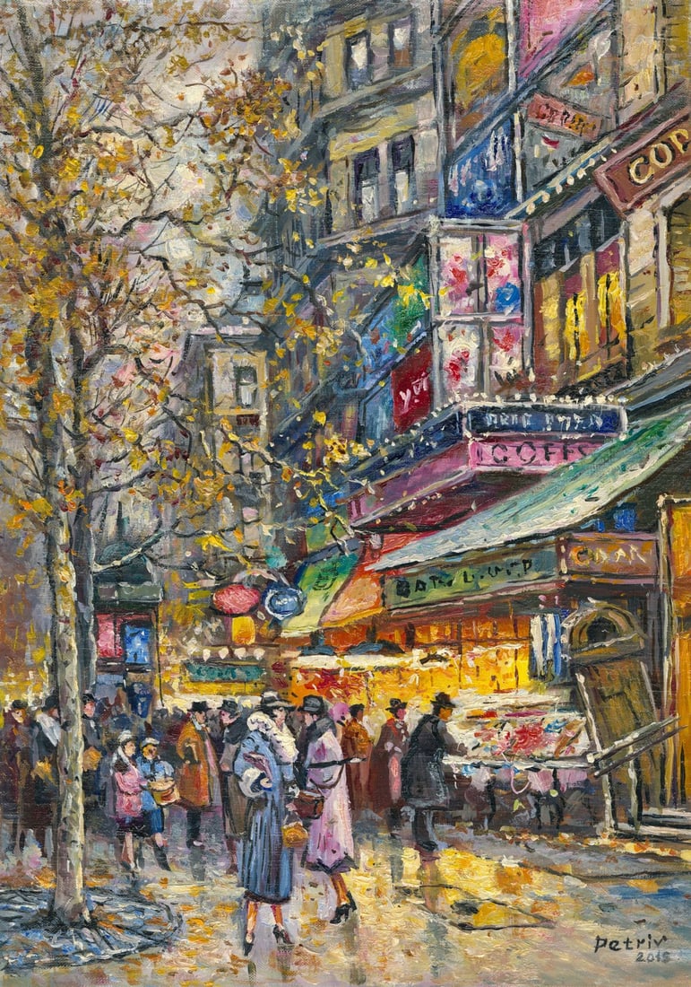 Zoriana Petriv (Ukraine,b 1994) oil painting (1 of 12)