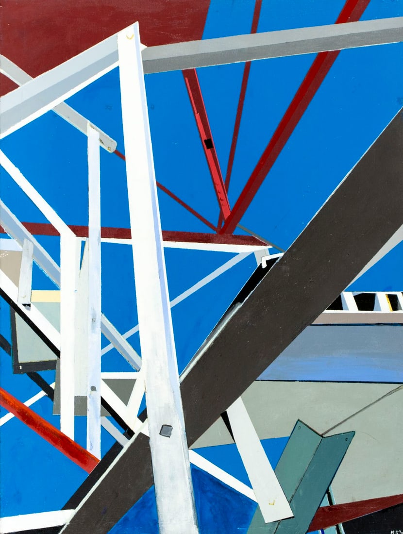 Martin Graifer (US,20/21C) oil painting (1 of 12)