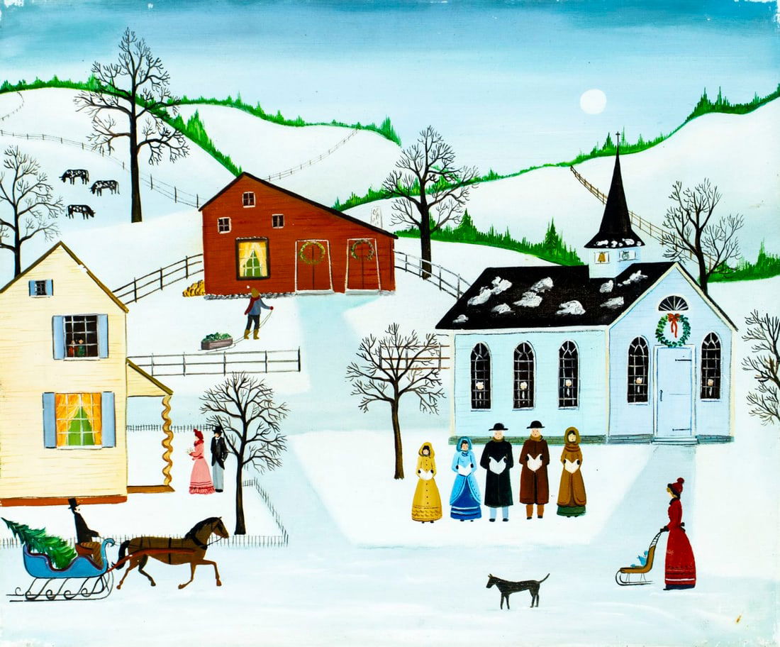 James Reed (US,20C) oil painting (1 of 11)