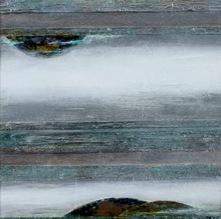 Dick Anthony (CT,20/21C) oil painting: ARTIST: Dick Anthony (Connecticut, 20/21 centuries) TITLE: Just So (titled on label) YEAR: 2006 MEDIUM: oil on heavy paper CONDITION: Very good. No visible inpaint under UV light. Framed under the