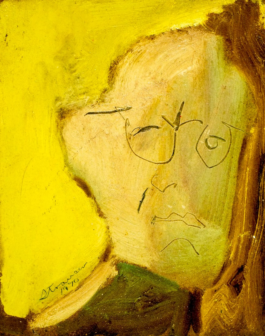 Sterling Strauser (PA,1907-1995) oil painting (1 of 13)