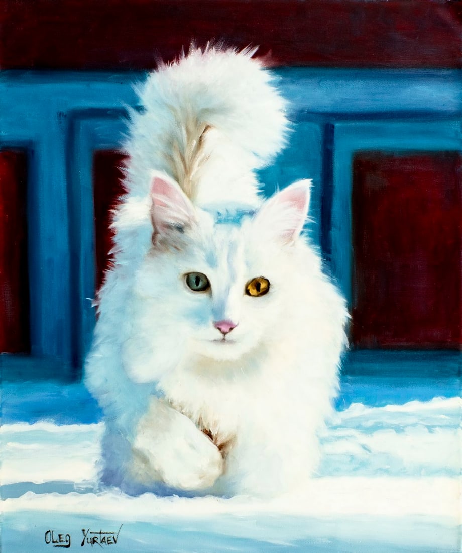 Oleg Yurtaev (Russia,b 1981) oil painting (1 of 13)