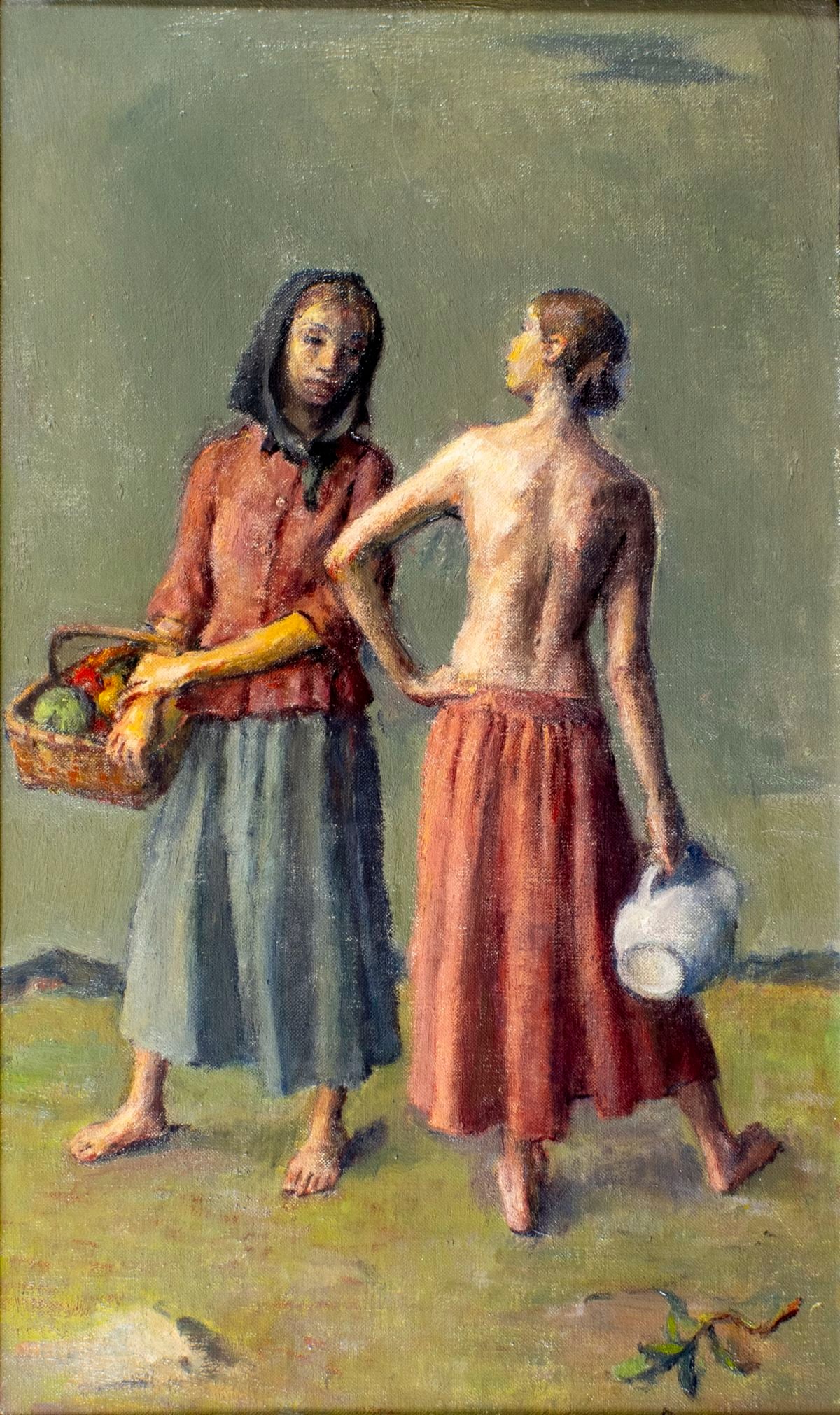 Robert Brackman (NY,CT,1898-1980) oil painting (1 of 14)