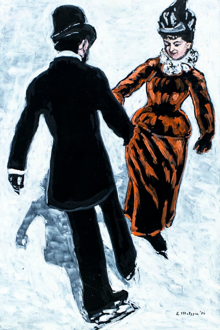 Evelyn Metzger (NY,Brazil,1911-2007) oil painting (1 of 12)