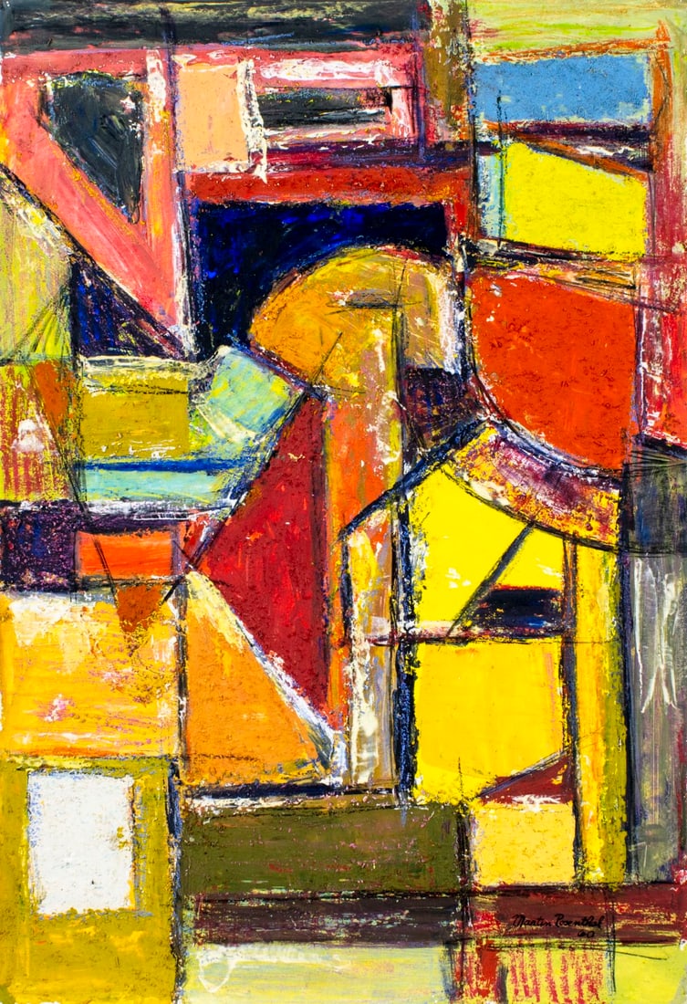 Martin Rosenthal (NY,MA,1899-1974) oil painting (1 of 12)