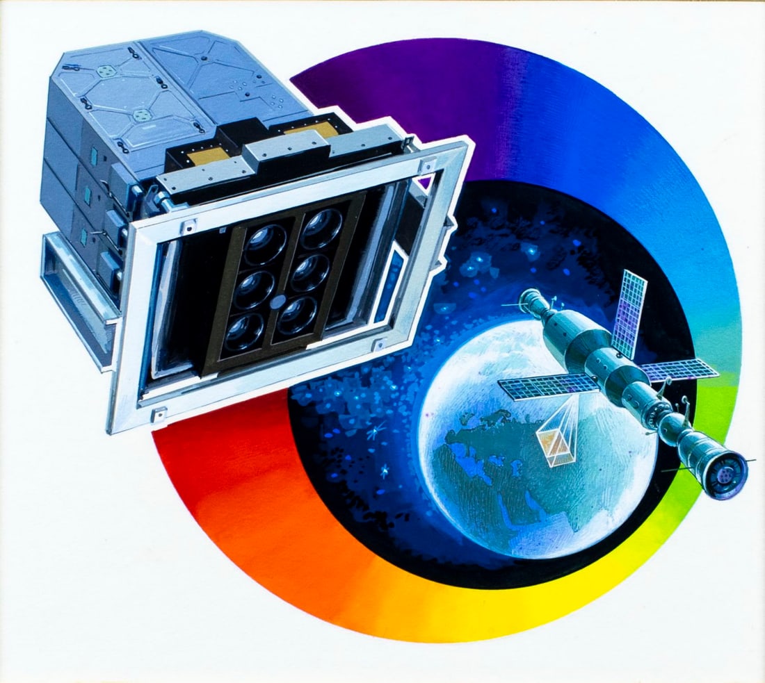 Gherman Komlev (Russia,1933-2000) gouache painting (1 of 12)