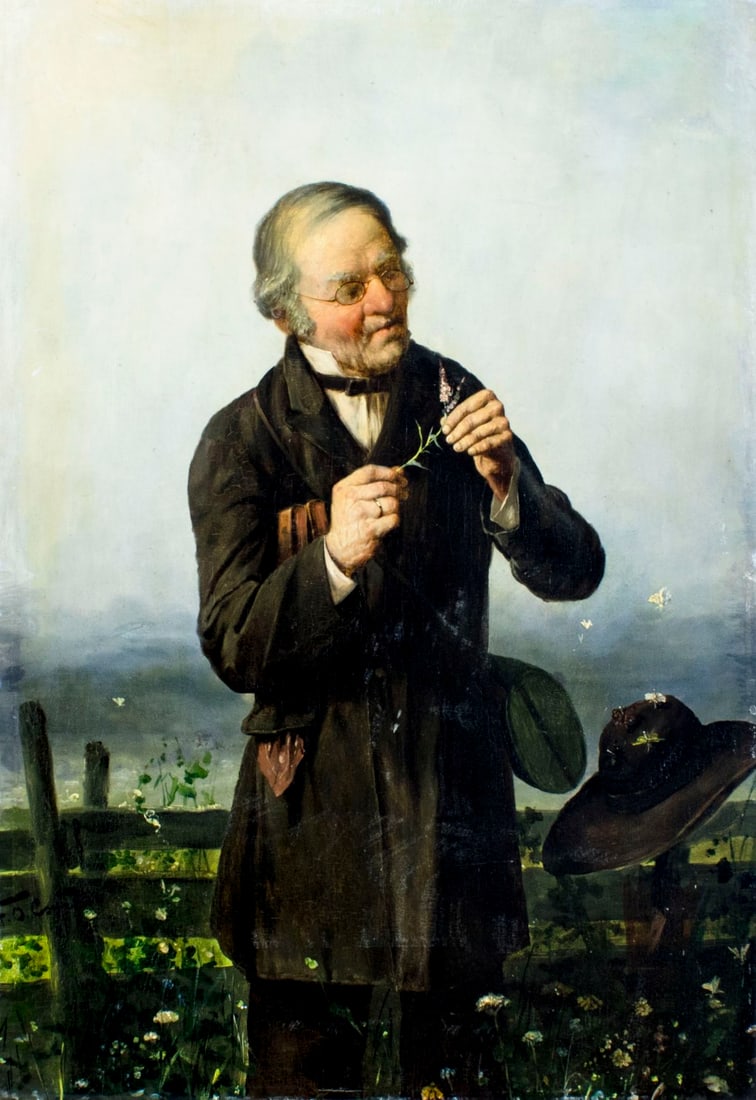 F O Conrad (German,19C) oil painting antique (1 of 13)