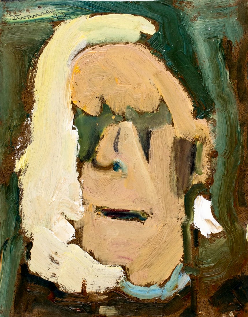 Sterling Strauser (PA,1907-1995) oil painting (1 of 13)