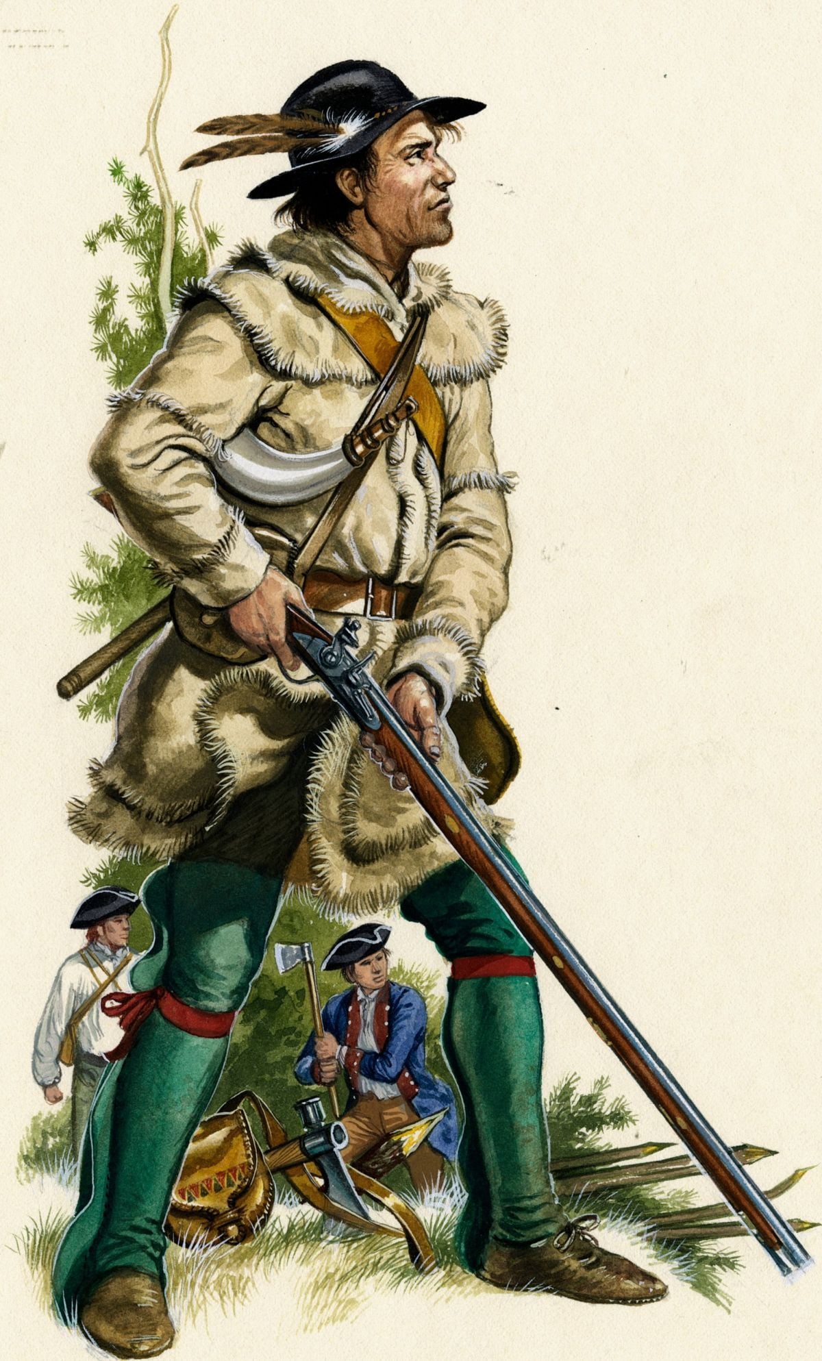 Gerry Embleton (UK,1941-?) watercolor painting (1 of 13)