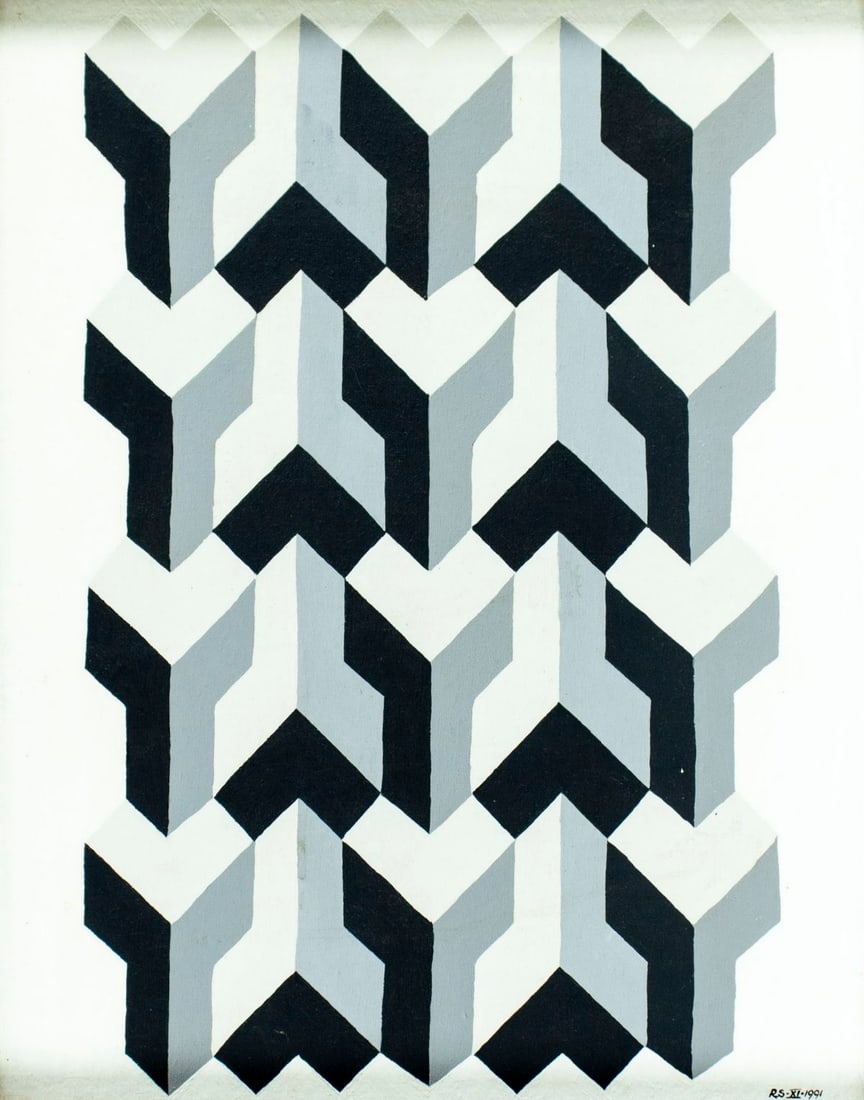 Robert Spangler (US,20/21C) oil painting (1 of 12)