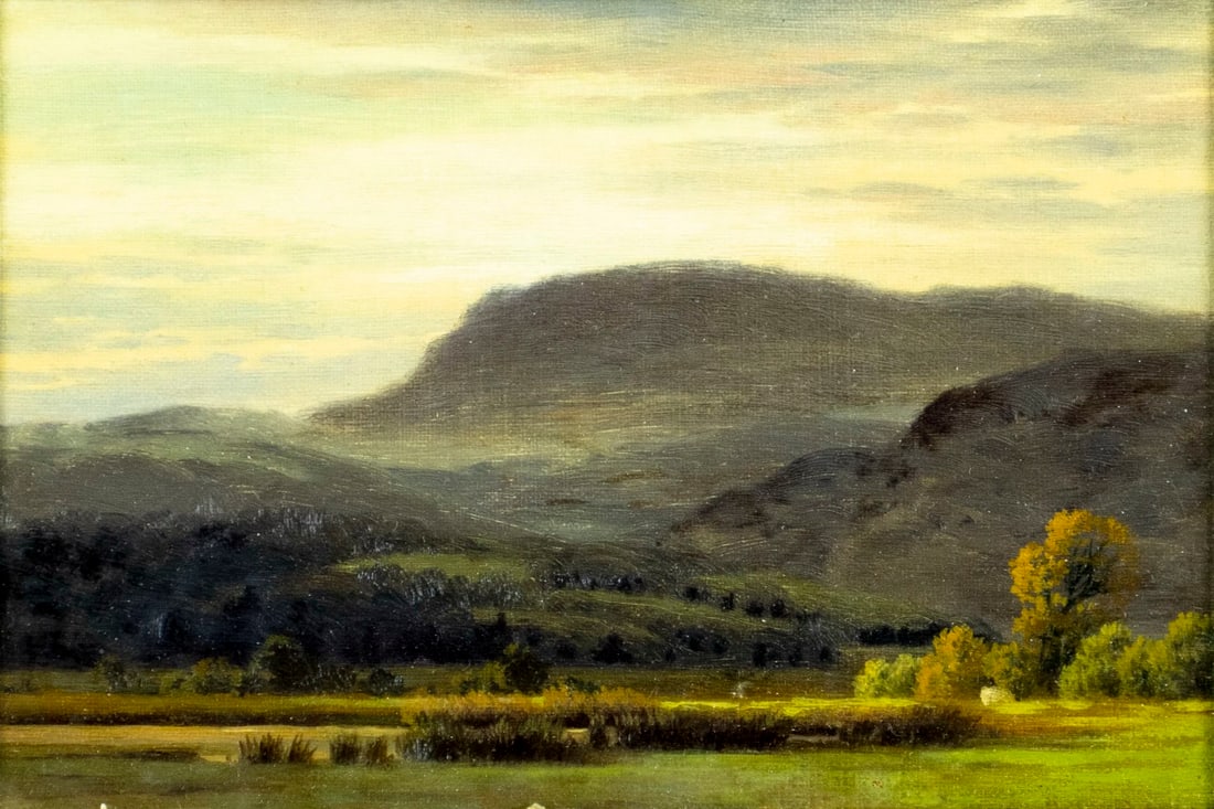 Henry Cheadle (UK,1852-1910) oil painting antique (1 of 13)