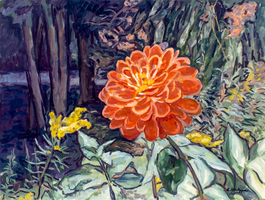 Evelyn Metzger (NY,Brazil,1911-2007) oil painting (1 of 12)