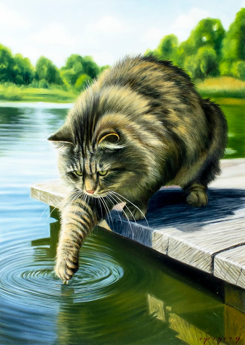 Igor Grey (Ukraine,b 1975) oil painting (1 of 13)