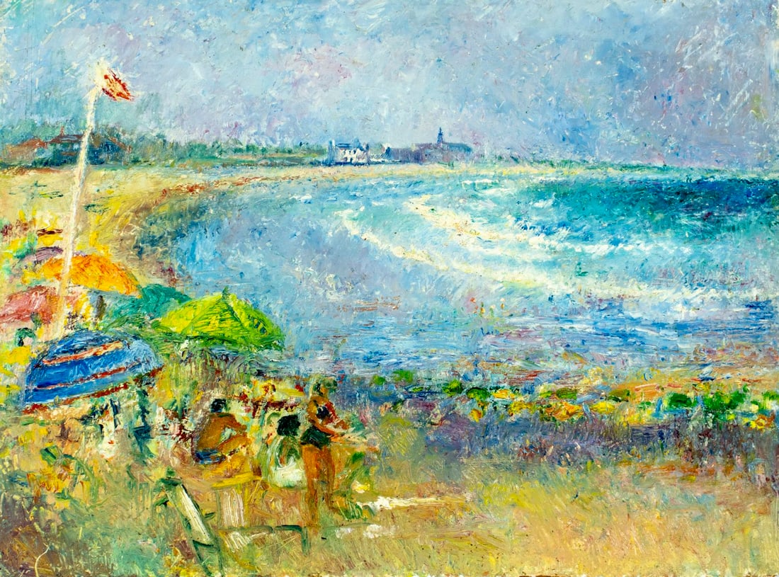 Clara Klinghoffer (NY,UK,Austria,1900-1970) oil painting (1 of 12)