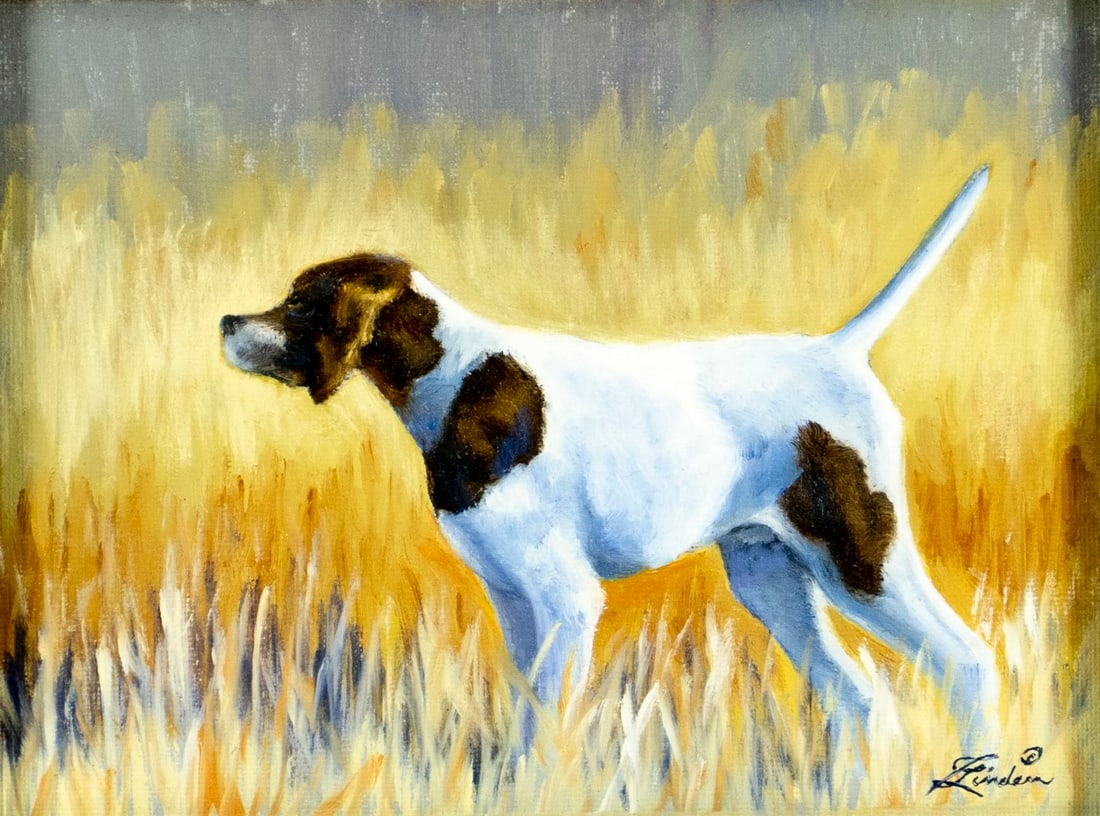 Janeice Linden (US,20/21C) oil painting (1 of 12)