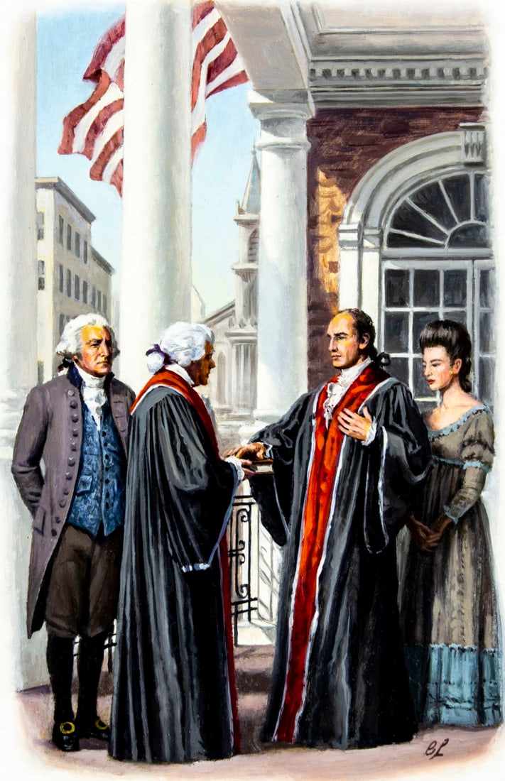 Birney Lettick (NY,1919-1986) oil painting (1 of 12)