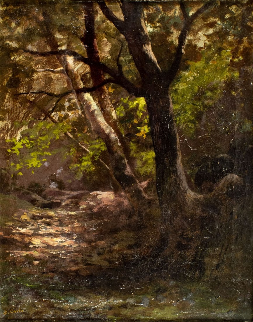 S Carlo (Europe,19C) oil painting antique (1 of 12)