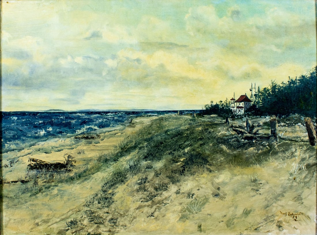 Mary Lehwald (US,mid 20C) oil painting (1 of 12)