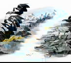 Don Balke (NC,1933-?) gouache painting