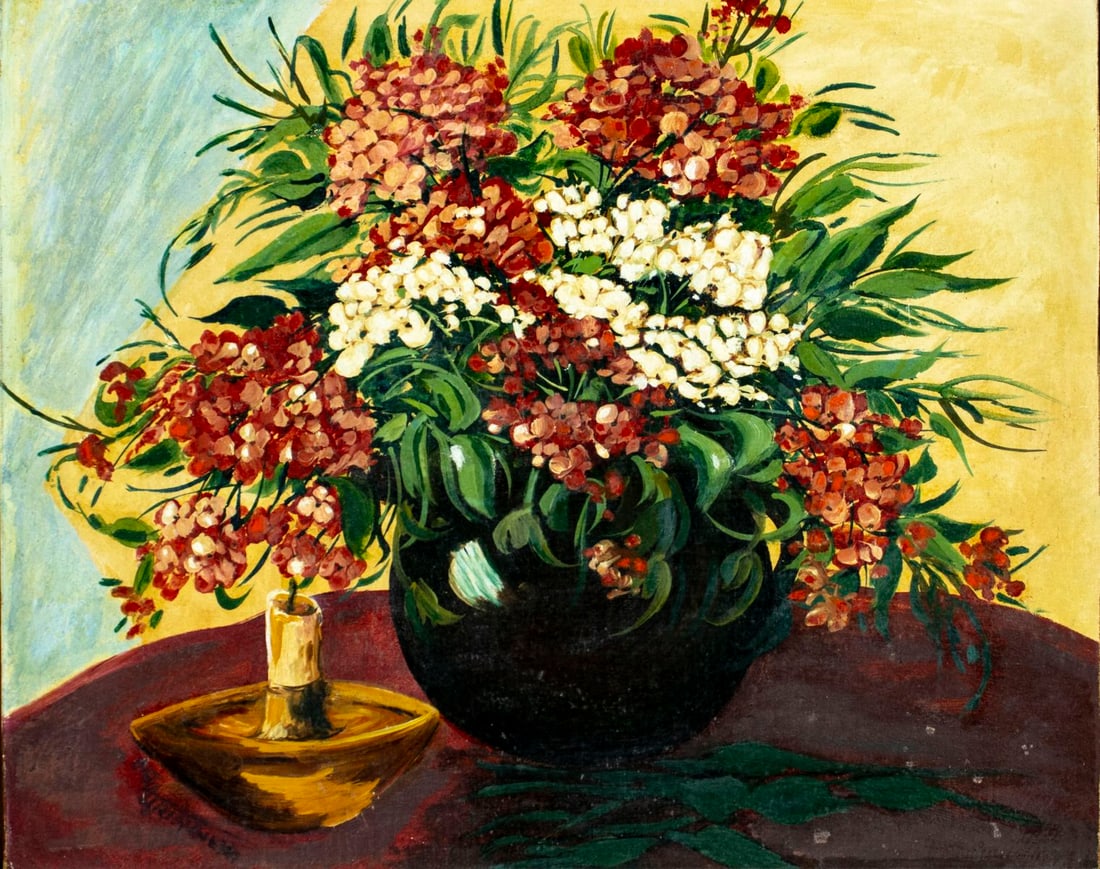 Arthur J Trippanera (NJ,mid 20C) oil painting antique (1 of 13)