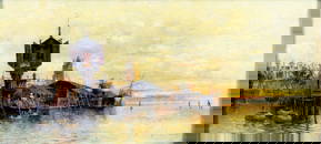 Egisto Massoni (Italy,1854-1929) oil painting antique