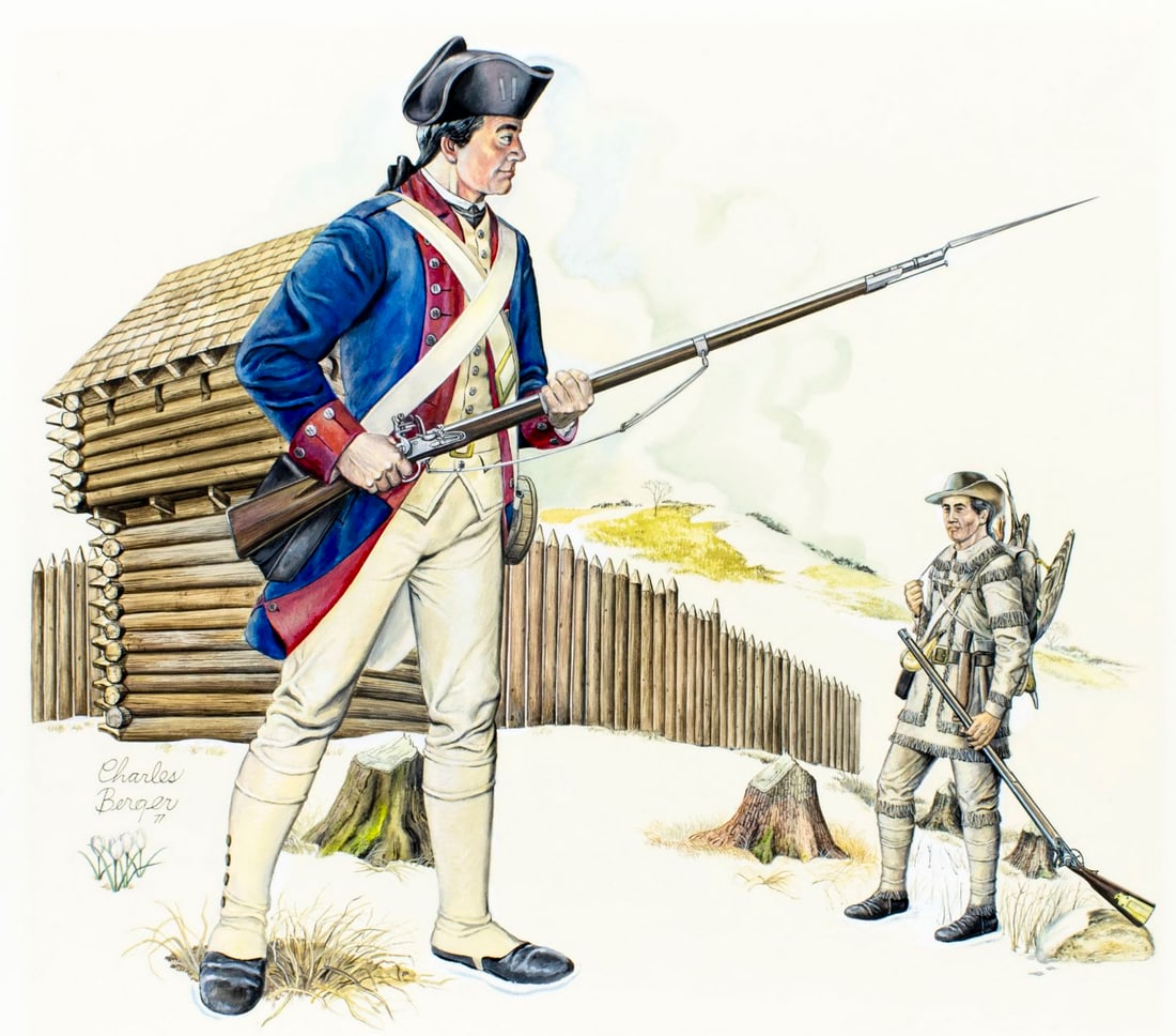 Charles Berger (NY,AZ,1922-2012) gouache painting (1 of 13)