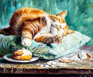 Igor Grey (Ukraine,b 1975) oil painting