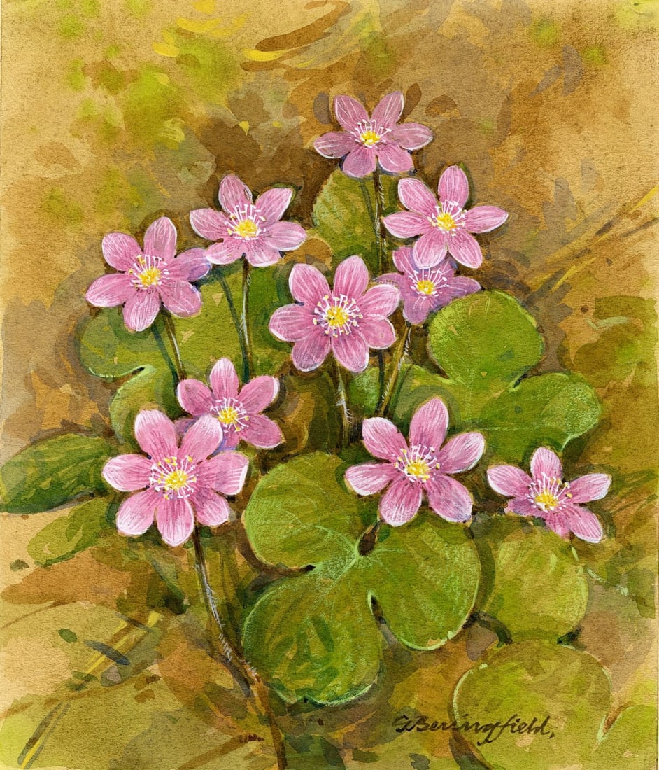 Gordon Beningfield (UK,1936-1998) gouache painting (1 of 13)